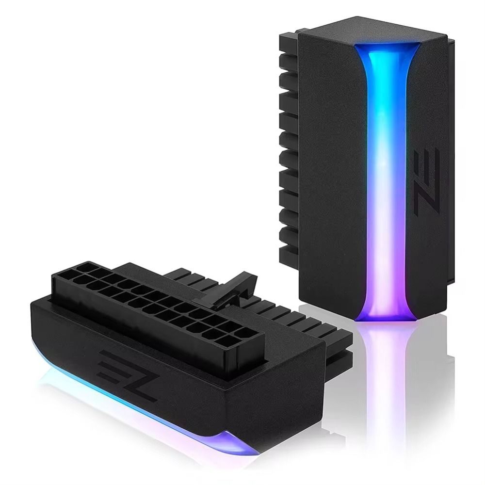 Модульный адаптер питания Материнская плата Материнская плата Кабель питания Настольный компьютер Black ARGB